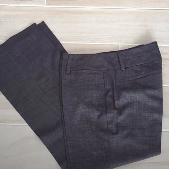 New York & Company Seventh Ave Dark Grey Dress Suiting Pants Size 8 - Picture 8 of 8